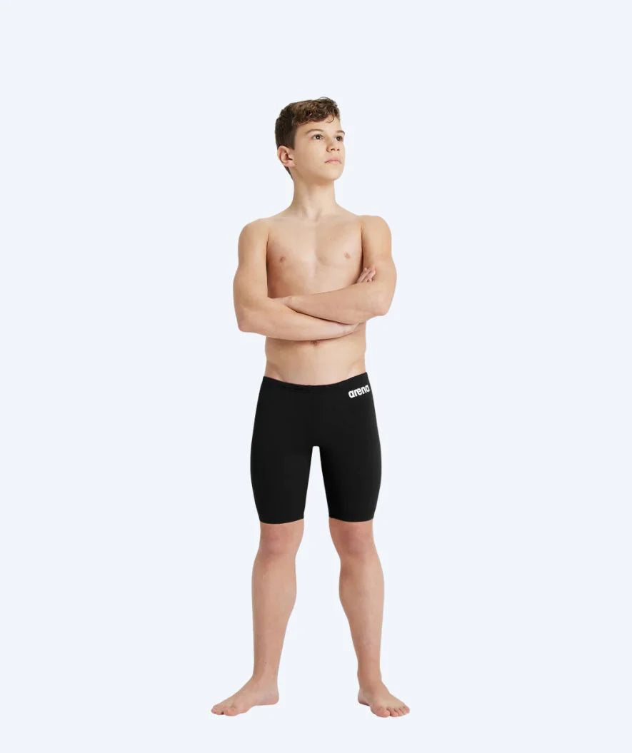 Arena team swim jammers til drenge, sort