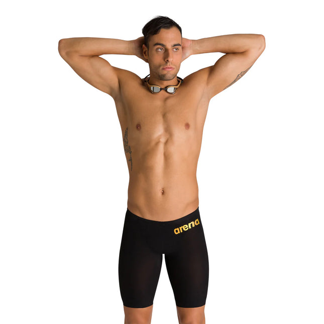 Arena Carbon Air 2 Black Gold, konkurrence badebukser