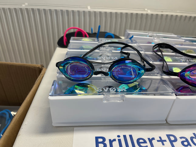 SVØM - Svømmebriller - Cyan