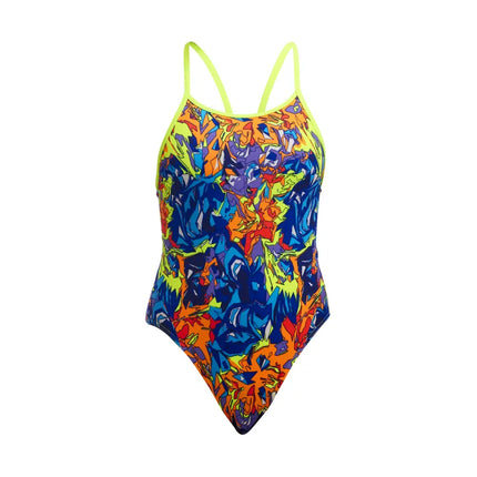 Funkita Mixed Mess - Diamond back badedragt til kvinder
