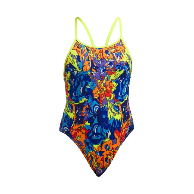 Funkita Mixed Mess - Diamond back badedragt til kvinder