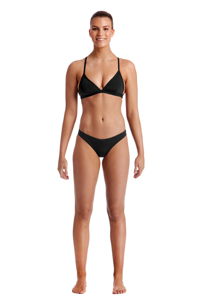 Funkita Still Black – Tri top svømmetop til kvinder