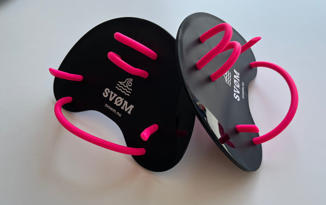 SVØM Fingerpaddles - Pink