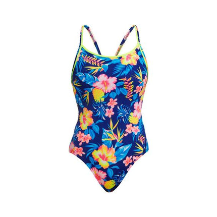 Funkita In Bloom - Diamond back badedragt til kvinder