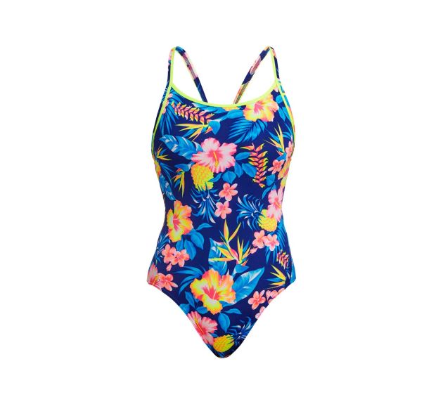 Funkita In Bloom - Diamond back badedragt til kvinder