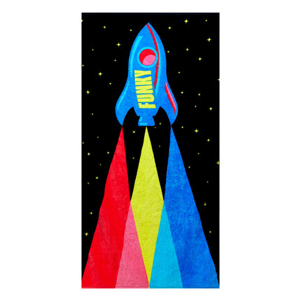 Funky- Pocket rocket - Håndklæde